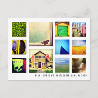 Carte Postale Photographie Instagram do-it-yourself Carré Photos