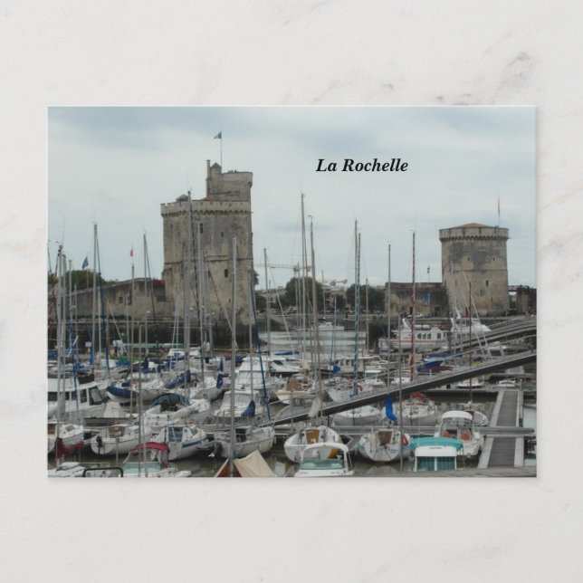 Carte Postale Photographie La Rochelle, France - (Devant)