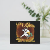 Carte Postale Photographie - La vie comme un appareil photo Phot (Debout devant)