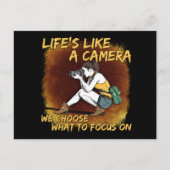 Carte Postale Photographie - La vie comme un appareil photo Phot (Devant)