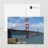 Carte Postale Photographie San Francisco, USA - (Devant / Derrière)