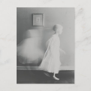 Carte Postale Photographie vintage de fantôme sur film