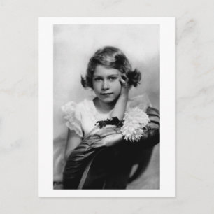 Carte Postale Photographie vintage Princesse Elizabeth