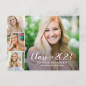 Carte Postale Photographies Graduation Announcement Postcard (Devant)