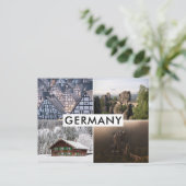 Carte postale photographique allemande (Debout devant)