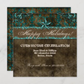 Carte postale photographique de Noël occidentale v (Devant / Derrière)