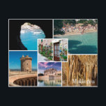 Carte Postale photomontage postal île Majorque - de Majorca<br><div class="desc">photomontage postal île Majorque - Majorca - de Majorque</div>