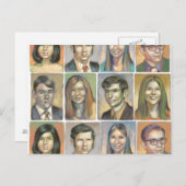 Carte Postale Photos de l'Annuaire Poscard (Devant / Derrière)