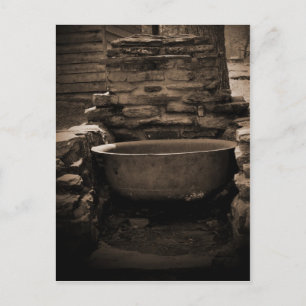 Carte Postale Photos de Sepia de cuisine