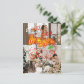 Carte Postale Photos de vacances 3 | Moderne Joyeux Nouvel An Ar (Debout devant)