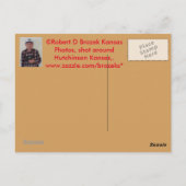 Carte postale Photos Kansas (Dos)