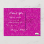 Carte Postale Photos PixDezines do-it-yourself couleur/Damask Me (Dos)