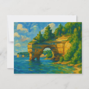 Carte Postale Photos Rocks Michigan