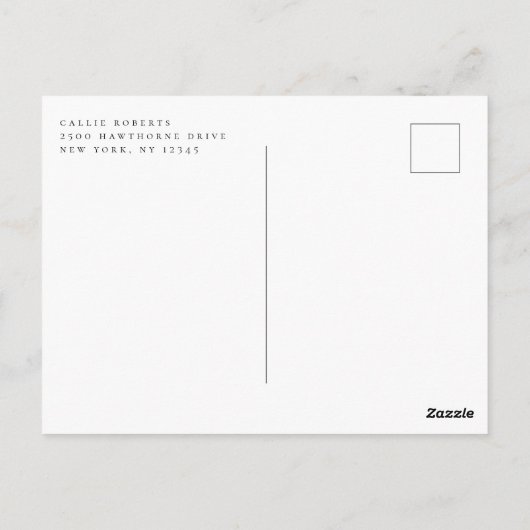 Carte Postale Photos Scriptées Faire-part d'obtention d'un diplô (Dos)