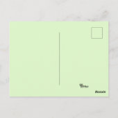 Carte Postale Photosynthèse (Dos)