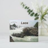 Carte Postale Phou Asa Laos (Debout devant)