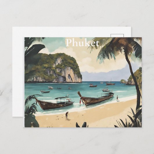 Carte Postale Phuket (4) (Devant / Derrière)