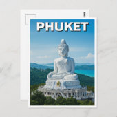 Carte Postale Phuket Big Buddha Thaïlande (Devant / Derrière)