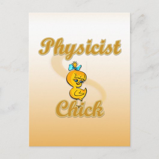 Carte Postale Physicien Chick (Devant)