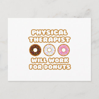 Carte Postale Physiothérapeute .. Fonctionnera Pour Les Donuts