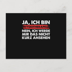 Carte Postale Physiothérapie