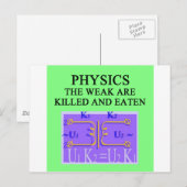 CARTE POSTALE PHYSIQUE (Devant / Derrière)