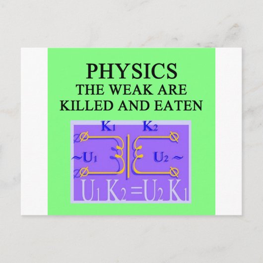 CARTE POSTALE PHYSIQUE (Devant)