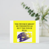 CARTE POSTALE PHYSIQUE (Debout devant)