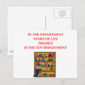 CARTE POSTALE PHYSIQUE (Devant / Derrière)