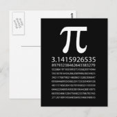 Carte Postale Pi (Devant / Derrière)