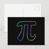 Carte Postale Pi Irratial Number Math Physics 3.14 (Devant / Derrière)