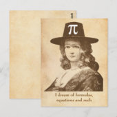 Carte Postale Pi Lady Dreams (Devant / Derrière)
