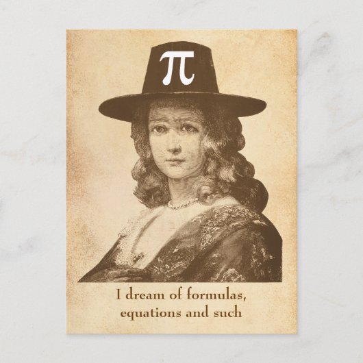 Carte Postale Pi Lady Dreams (Devant)