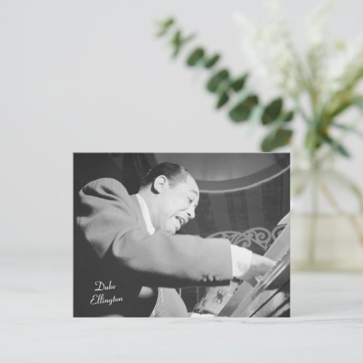 Carte Postale Pianiste de jazz Duke Ellington (Debout devant)