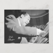 Carte Postale Pianiste de jazz Duke Ellington (Devant)