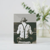 Carte Postale Pianiste vintage en Harmonie (Debout devant)