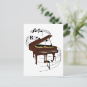 Carte Postale Piano (Debout devant)