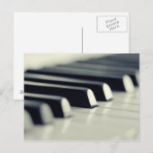 Carte Postale Piano (Devant / Derrière)