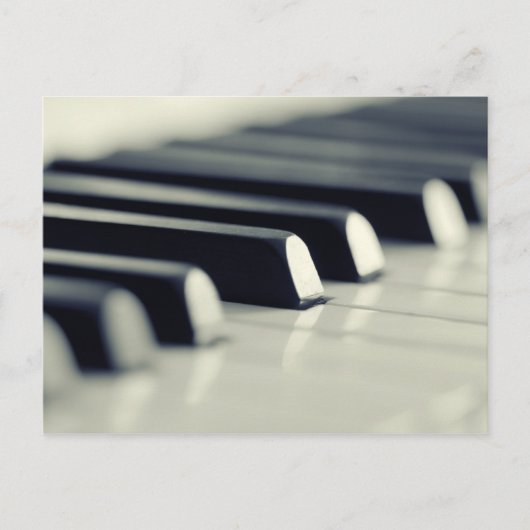 Carte Postale Piano (Devant)