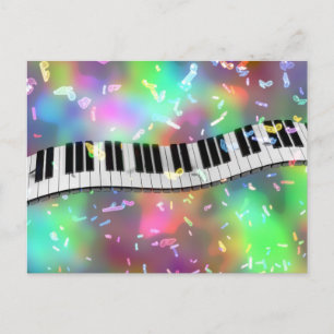 Carte Postale piano