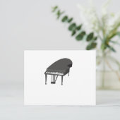 Carte Postale piano (Debout devant)