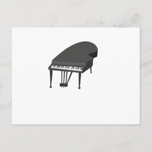 Carte Postale piano (Devant)