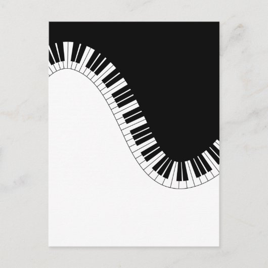 CARTE POSTALE PIANO (Devant)