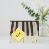 Carte postale Piano A.F.K. (Éloigné Du Clavier) (Debout devant)