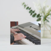 Carte Postale Piano Cool (Debout devant)