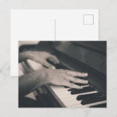 Carte Postale Piano Exceptionnel (Devant / Derrière)