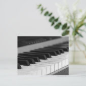 Carte Postale Piano Greetings (Debout devant)