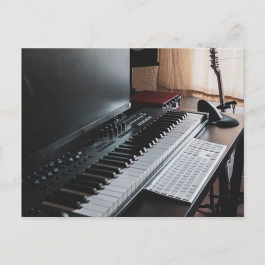 Carte Postale Piano Incroyable (Devant)