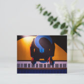 Carte Postale Piano Incroyable (Debout devant)