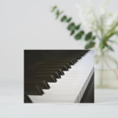 Carte postale Piano Keys (Debout devant)
